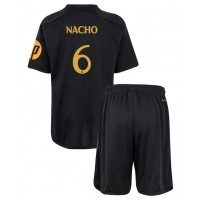 Dres Real Madrid Nacho Fernandez #6 Tretina pre deti 2023-24 Krátky Rukáv (+ trenírky)